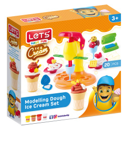 Set de joacă cu pastă de modelare Ice Cream