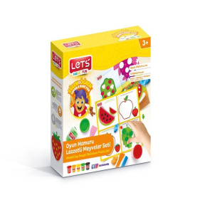 LT Set pentru modelare "Deliciouse Fruits", 4 forme, 5*75 gr., cod 40637
