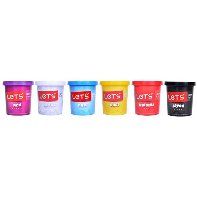 Set cu pastă de modelare 6 Culori de 150 gr.