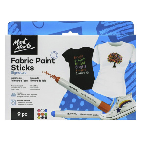 Set de markere pentru haine Fabric Paint 9 bucăți