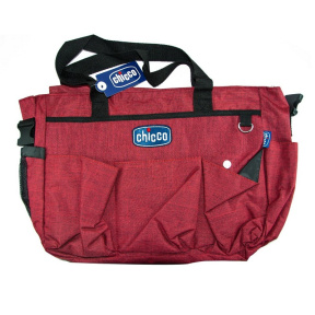 Сумка для мам, красная, код 116605