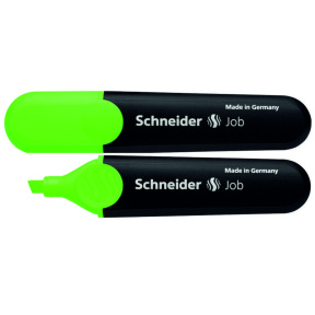 Textmarker SCHNEIDER JOB, verde, (per bucată)