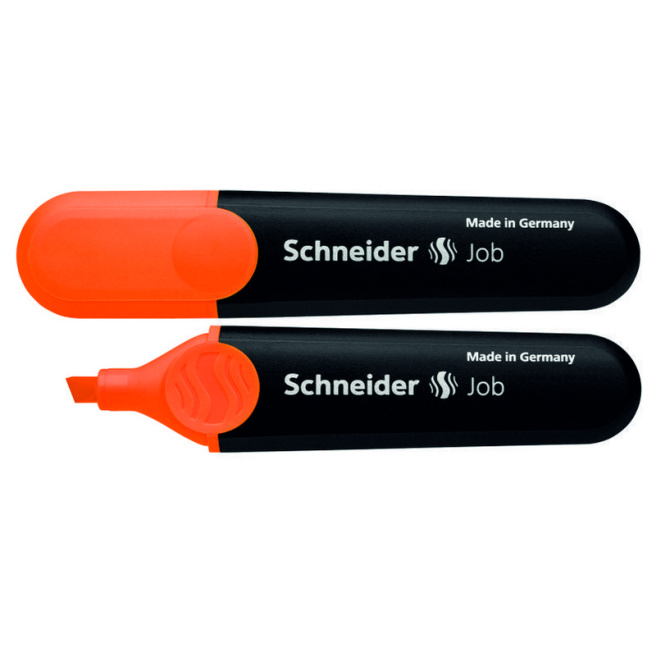Textmarker SCHNEIDER JOB, portocaliu, (per bucată)