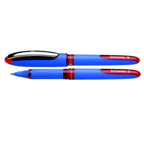 Ручка роллер SCHNEIDER ONE HYBRID C, красный 0,3 мм