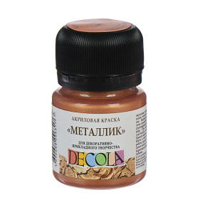 Acril bronz metalic Decola 20 ml