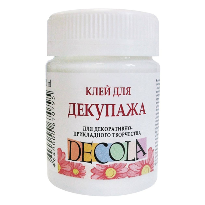 Клей для декупажа, 50мл,