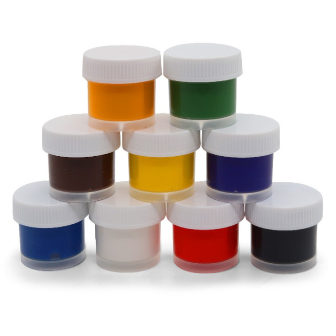 Guașă 9 culori, 15 ml. Luci ZOO