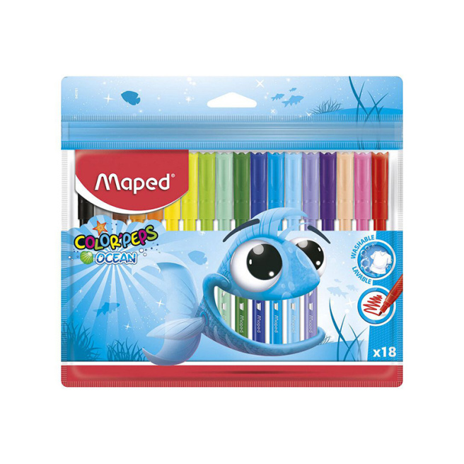 Carioci MAPED Ocean/18 culori