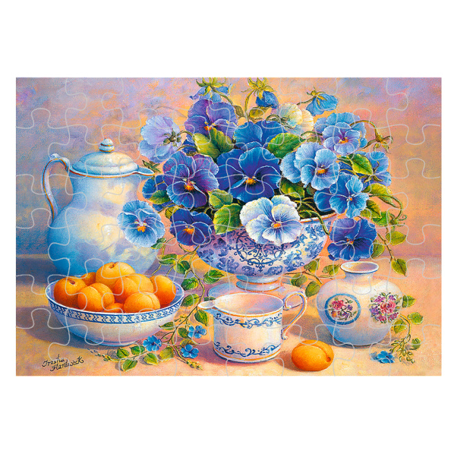 Buchet de violete, 1000 elemente