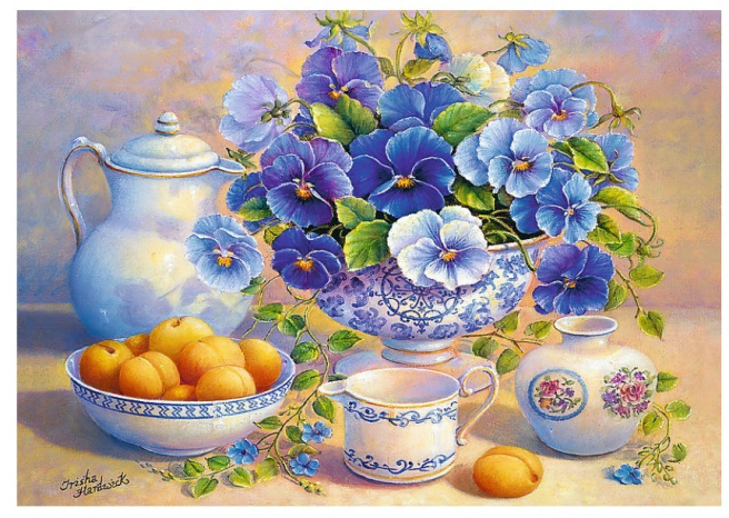 Buchet de violete, 1000 elemente