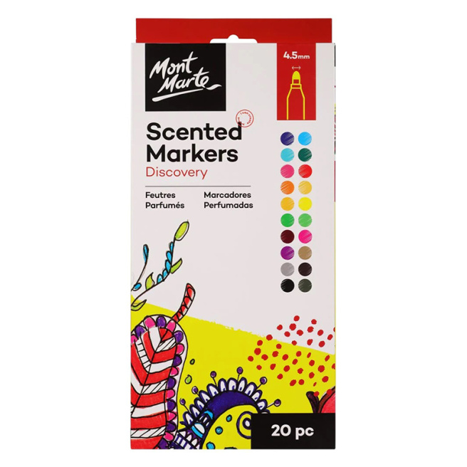 Set de markere cu miros Scented Markers 20 bucăți