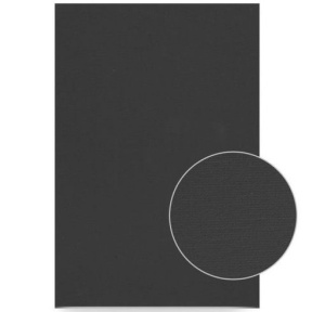 Carton panzat, 20*30 cm, negru, bumbac, аcrilica, ROSA Studio