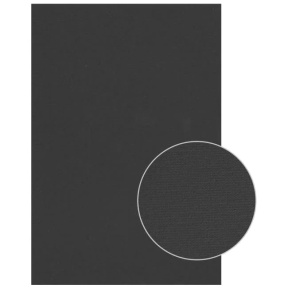 Carton panzat, 30x40 cm, negru, bumbac, аcrilica, ROSA Studio