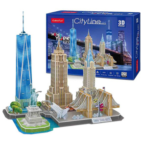 New York, 3D puzzle