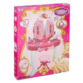 Măsuță frumusețe, cu lumină și muzică