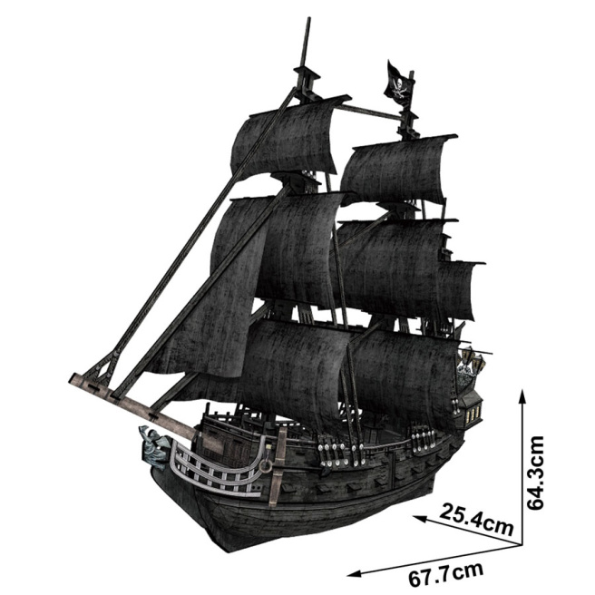 Месть королевы Анны, 3D пазл