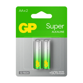 Baterie AA GP Super Alkaline  (blister 2 buc)