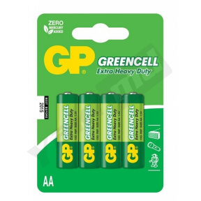 Baterie GP AA Greencell  (blister 4 buc)