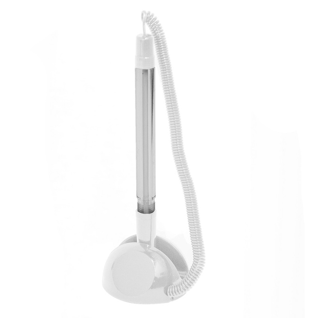 Pix Hello! pe suport rotund și arc din plastic, carcasă albă