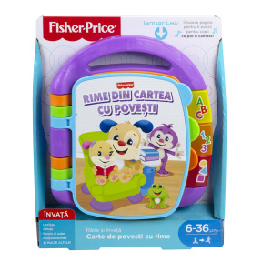 Jucărie educativă carte muzicală "Rime din carte cu povești" (RO),  laugh&learn Fisher Price