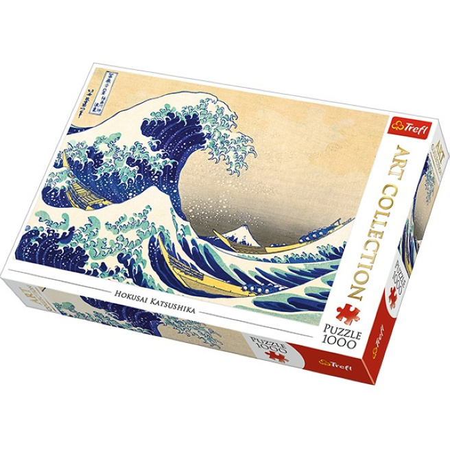 TF Puzzle - "1000 Art Collection" - " The Great Wave of Kanagawa / Bridgeman", cod 42146