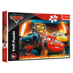 Cursa extremă. Disney Cars 3, 100 elemente