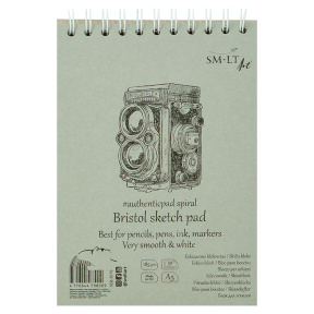 SMLT Sketchbook Sketch Pad Bristol cu spira А5