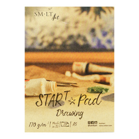 SMLT Скетчбук для карандаша А5 START 20л, 170 г