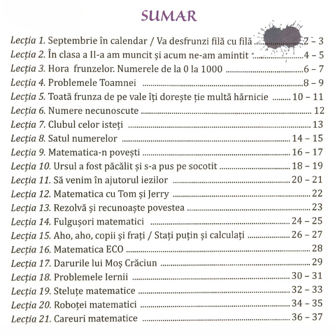 Matematica distractivă cl. 3