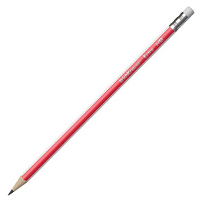 Creion Erich Krause Extra cu radiera HB, triangular, (per bucată)