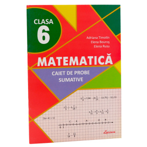 Matematică cl.6. Caiet de probe sumative