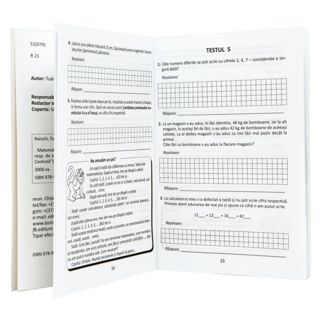 Matematică distractivă cl.3