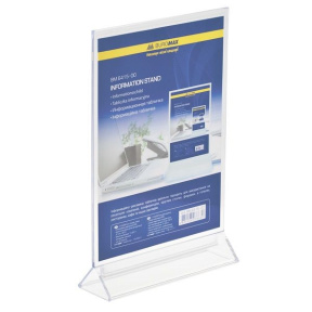 Suport informatie Buromax 6415-00, 210x297mm, plastic