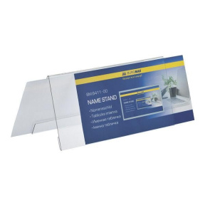 Suport informatie Buromax 6411-00, 100x200mm, plastic