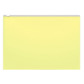 Zip-пакет A4 Erich Krause Fizzy Neon, желтый