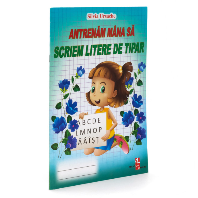 Antrenăm mâna să scriem litere de tipar