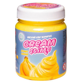 Jucărie "Cream-Slime" cu aromă de banană
