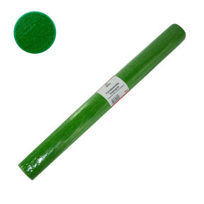 Бумага креповая флористическая 50x250cm, зеленая