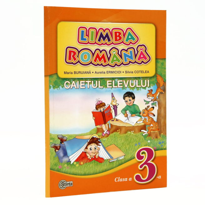Limba romana cl.3. Caietul elevului. Buruiana M.