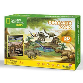 Парк динозавров, 3D пазл