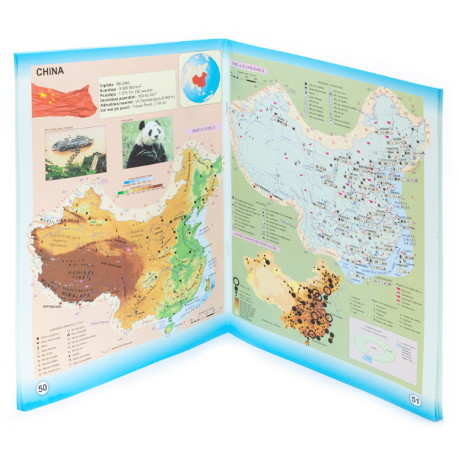 Atlas cl.6-7. Geografia continentelor și oceanelor