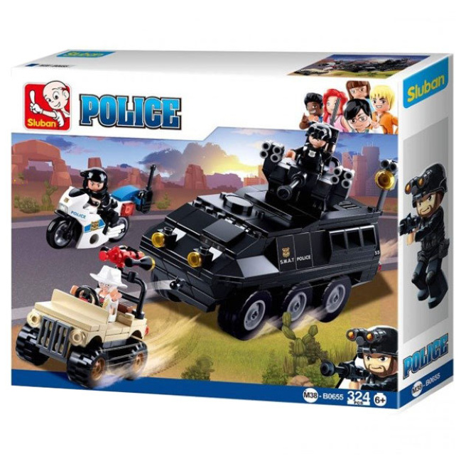 Set de construcție TBT Poliţia