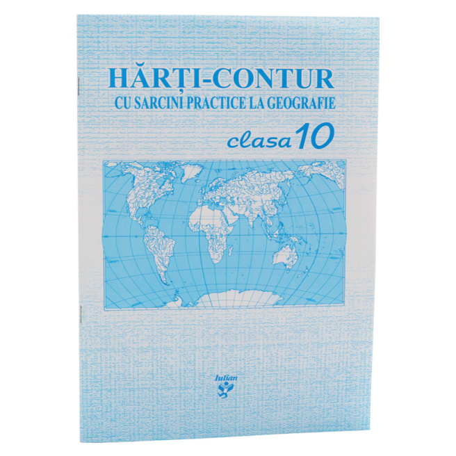 Harti contur cl.10 cu sarcini practice la geografie