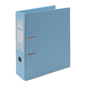 Регистратор A4/70 мм, OfficeLine, PVC, светло-голубой