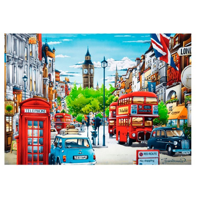Stradă din Londra, 1000 elemente