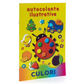 Autocolante ilustrative. Culori