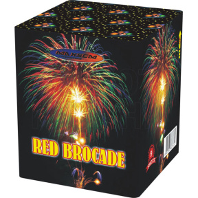 Focul de artificiu Red Brocade 9 focuri GW218-73