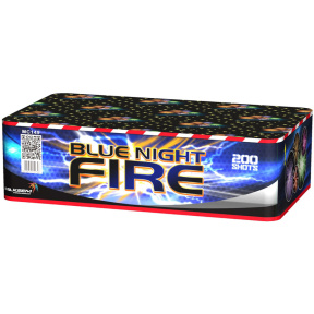 Focul de artificiu Blue night fire 200 focuri MC149