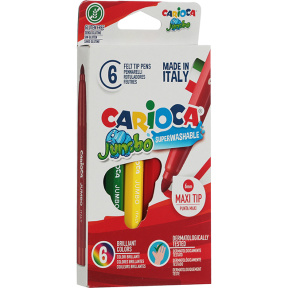 Set carioci Carioca Jumbo, 6 culori