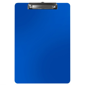 Clipboard A4, plastic, albastru